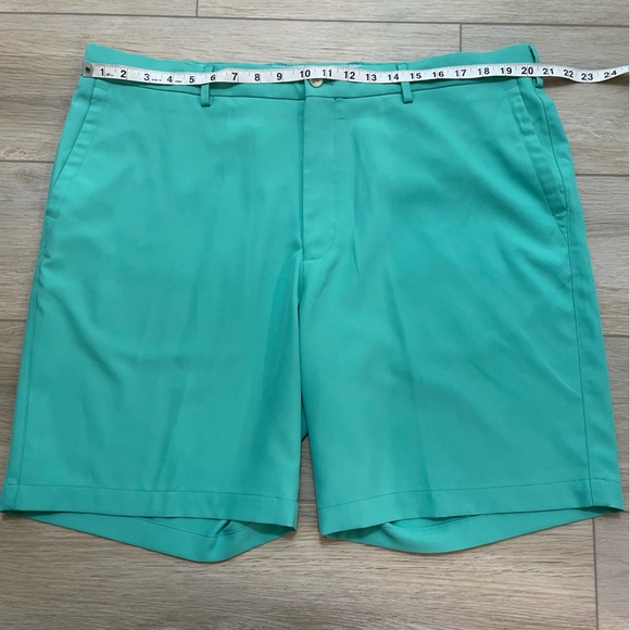 Peter Millar salem high drape performance flat front golf shorts size 40 - Picture 5 of 6